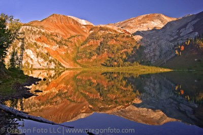 ice lake at eagle cap