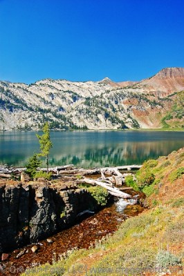 ice lake at eagle cap